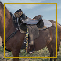 Thumbnail for Kavallerie Memory Foam Half Saddle Pad Collection - 3D Air Ride/Coolmax Quilted/Gel Options, Shock Absorbing Breathable Non-Slip, for Dressage Jumping Training Daily Long-Distance Riding