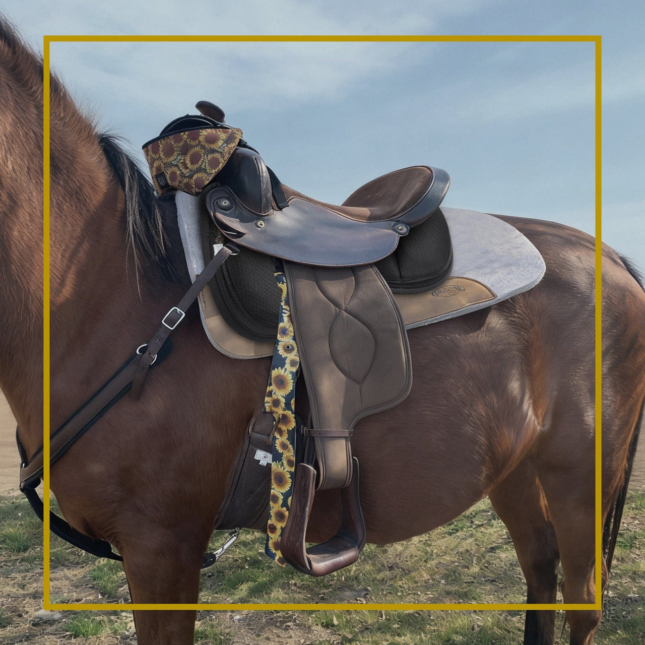 Kavallerie Memory Foam Half Saddle Pad Collection - 3D Air Ride/Coolmax Quilted/Gel Options, Shock Absorbing Breathable Non-Slip, for Dressage Jumping Training Daily Long-Distance Riding