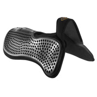 Thumbnail for Kavallerie Memory Foam Half Saddle Pad Collection - 3D Air Ride/Coolmax Quilted/Gel Options, Shock Absorbing Breathable Non-Slip, for Dressage Jumping Training Daily Long-Distance Riding