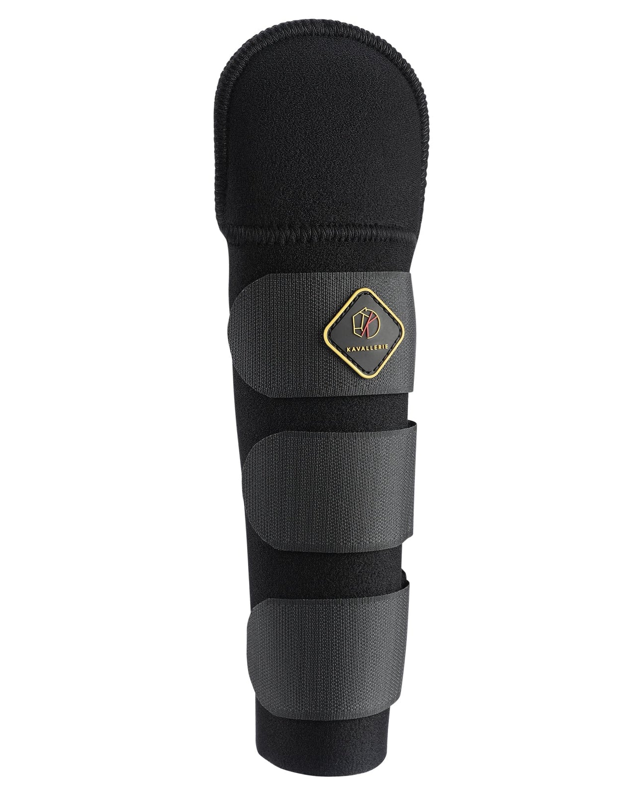 Kavallerie Horse Tail Wrap Protector, Quality Neoprene with 3 Adjustable Touch Fasteners, Non-Slip for Trailers Stalls Pastures, Black