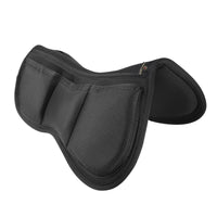 Thumbnail for Kavallerie Memory Foam Half Saddle Pad Collection - 3D Air Ride/Coolmax Quilted/Gel Options, Shock Absorbing Breathable Non-Slip, for Dressage Jumping Training Daily Long-Distance Riding