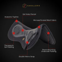 Thumbnail for 3D Air-Mesh Half Pad - Kavallerie
