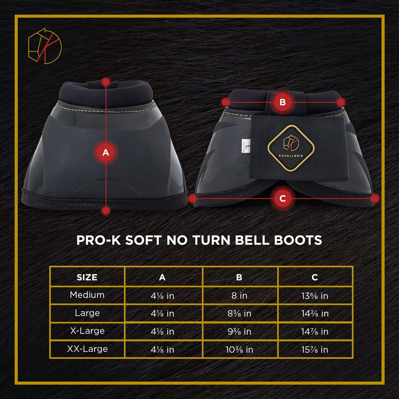 Pro-K Soft No Turn Bell Boots