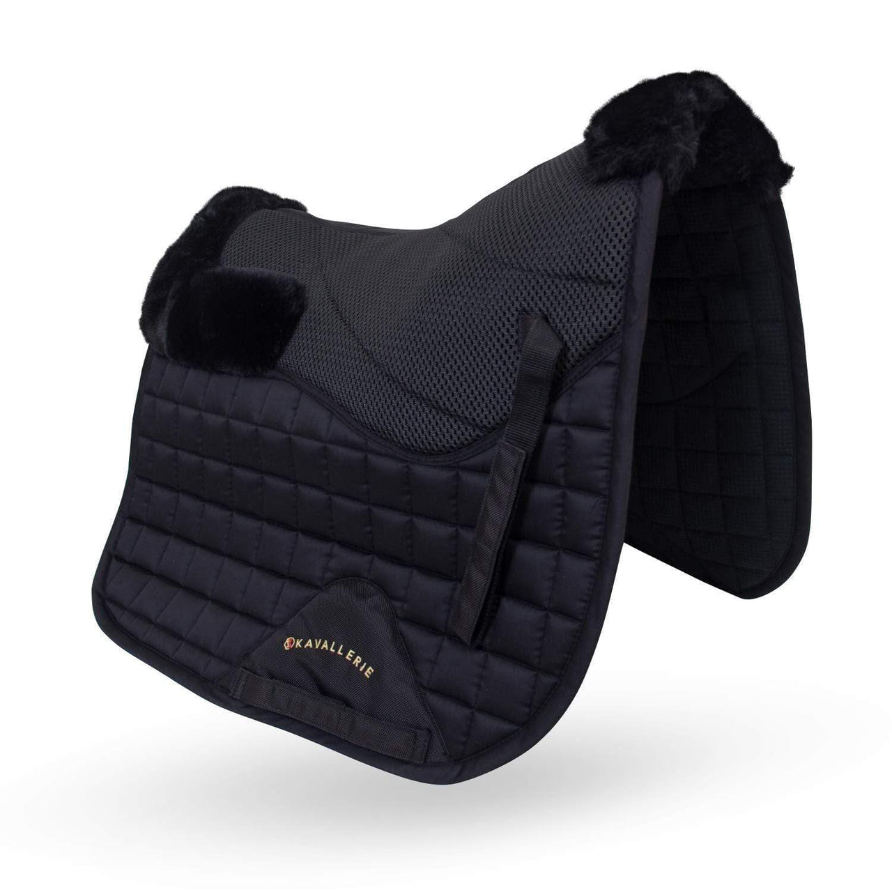 Full 3D Mesh with Fur Saddle Pad - Kavallerie