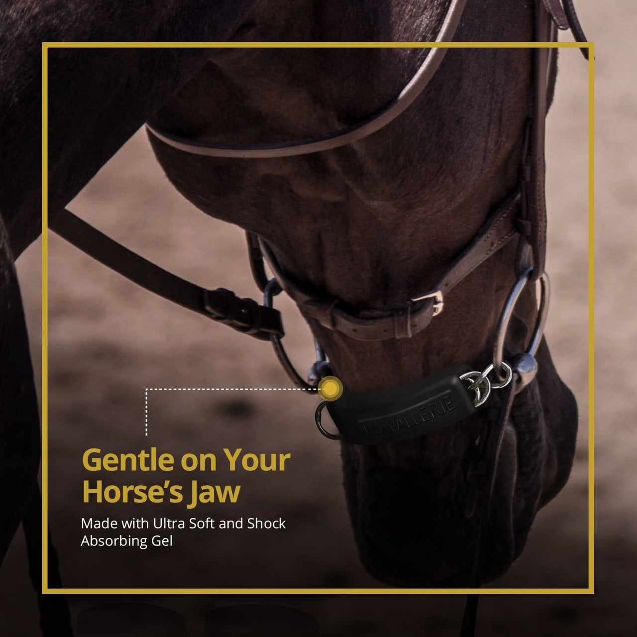 Gel Curb Chain Guard – Kavallerie