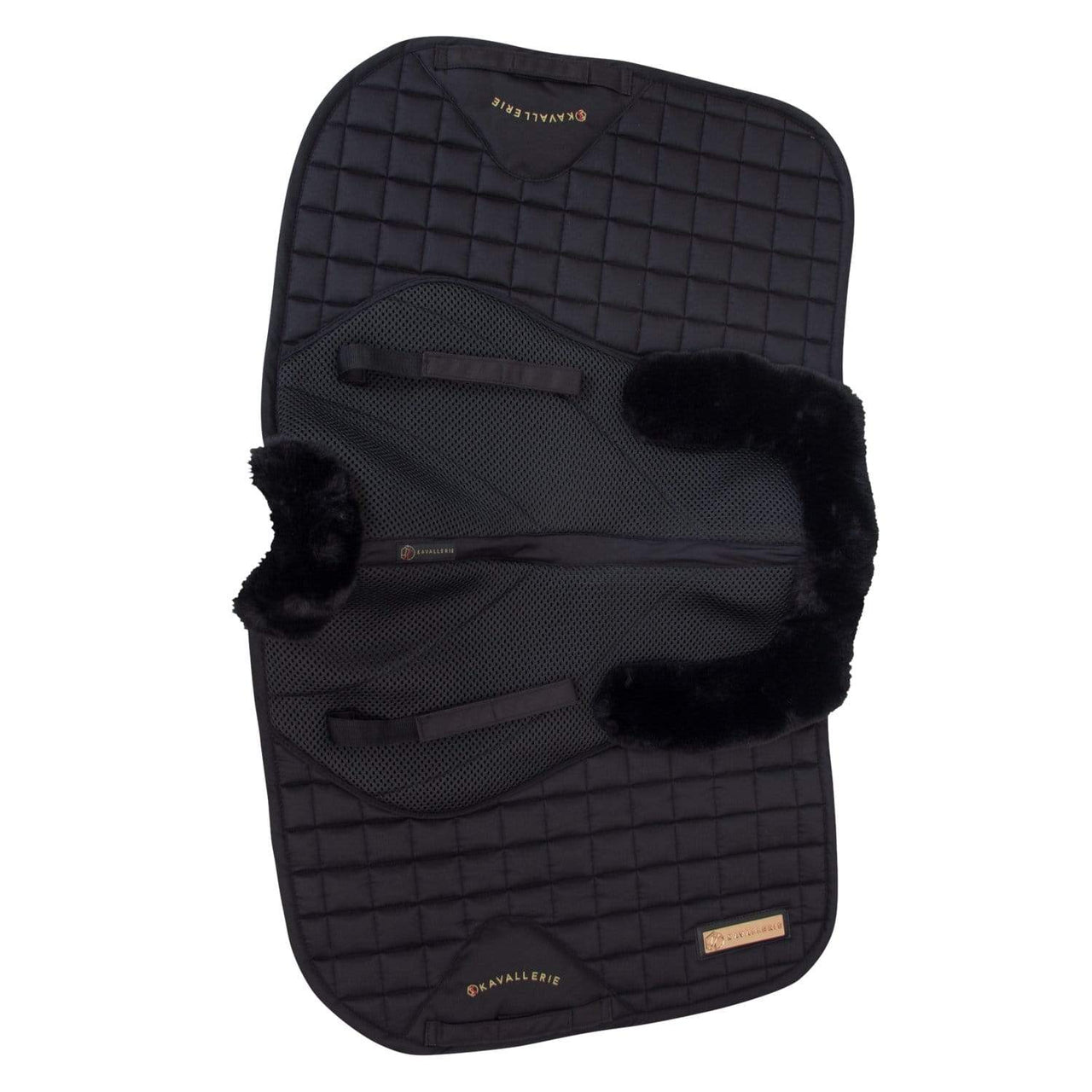 Full 3D Mesh with Fur Saddle Pad - Kavallerie