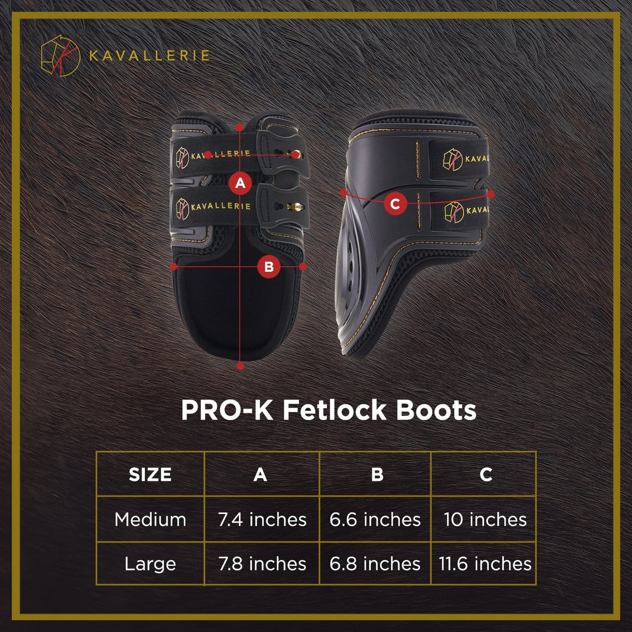 Pro-K Fetlock Boots - Kavallerie